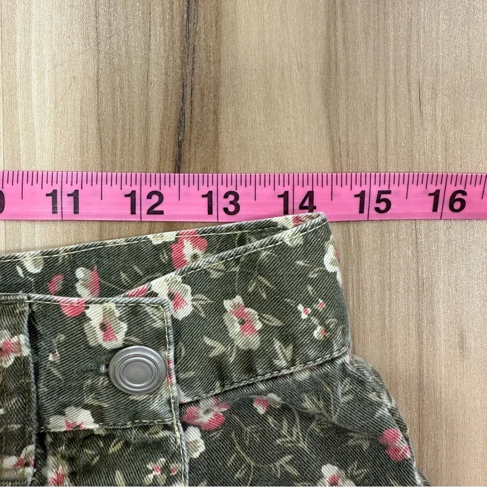 Vintage Green Floral Skort - Basic Editions - Picture 8 of 8